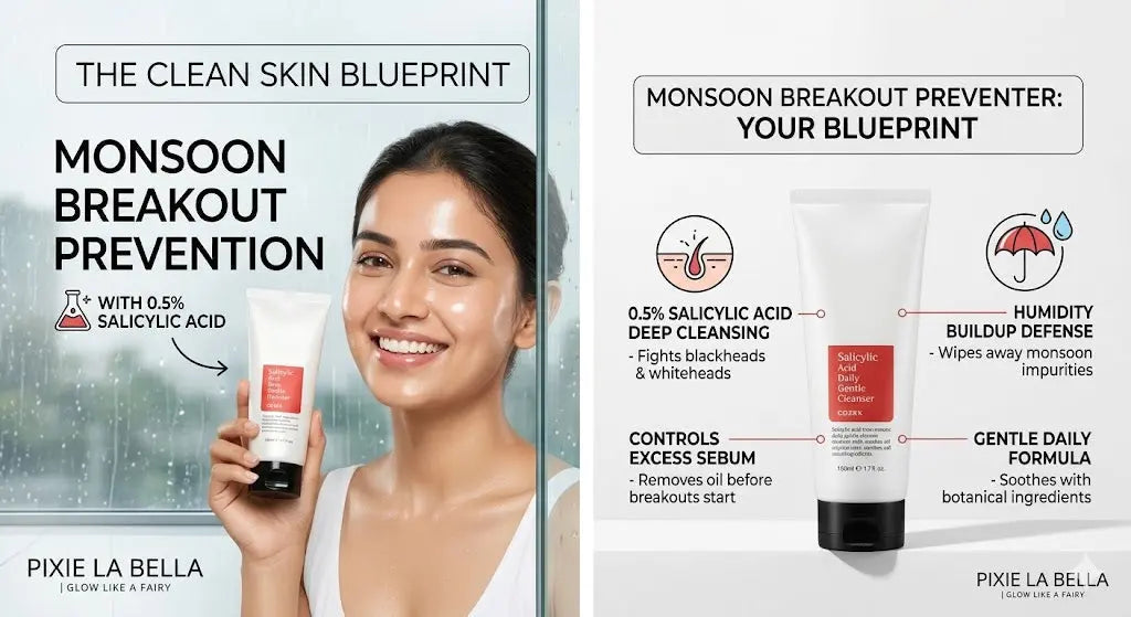 The Clean Skin Blueprint: How to Stop Monsoon Breakouts Before They Start Pixie La Bella