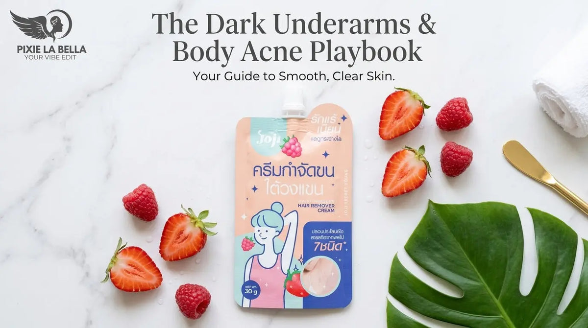 The Dark Underarms & Body Acne Playbook: Your Complete Summer Solution Pixie La Bella