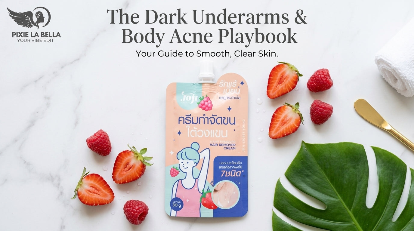 The Dark Underarms & Body Acne Playbook: Your Complete Summer Solution