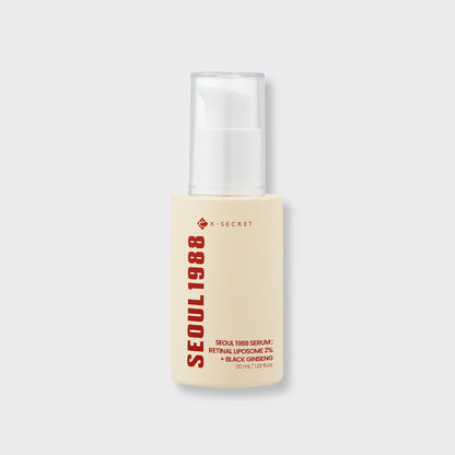 K-SECRETSEOUL 1988 Serum : Retinal Liposome 2% + Black Ginseng 30ml