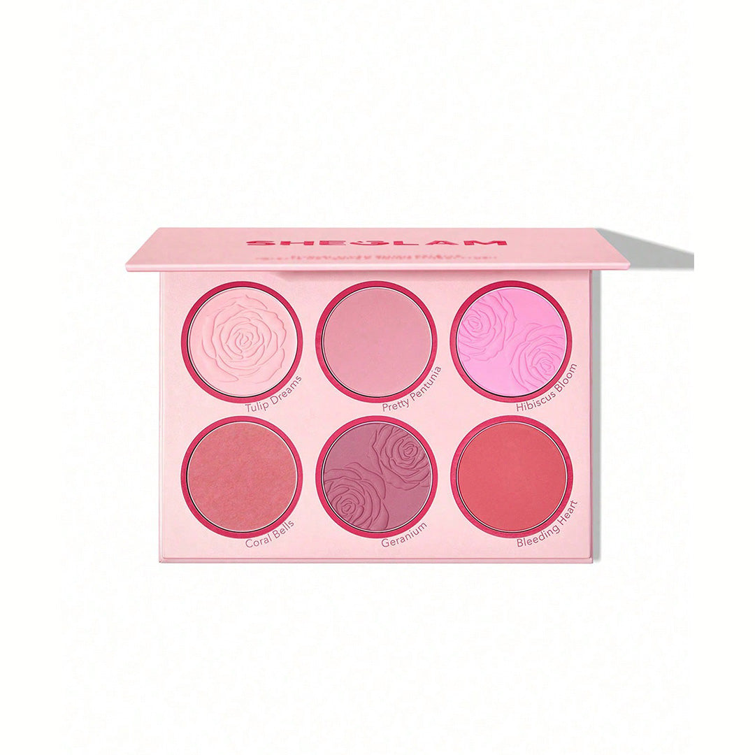 SHEGLAM Floral Flush Blush Palette