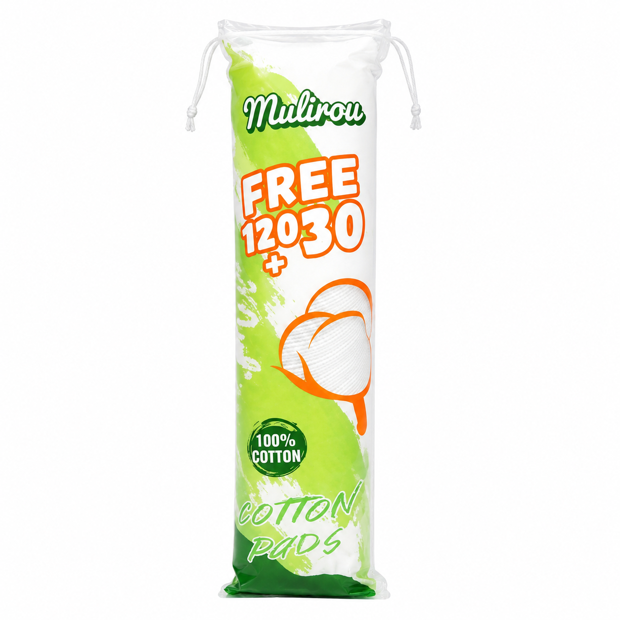 Mulirou 100% Cotton Makeup Remover Cotton Pads 150pcs