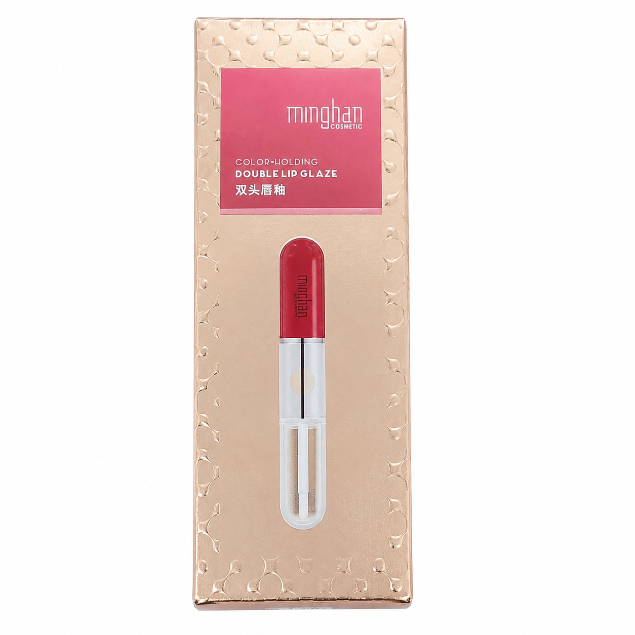 Minghan Cosmetic Color-Holding Double Lip Glaze