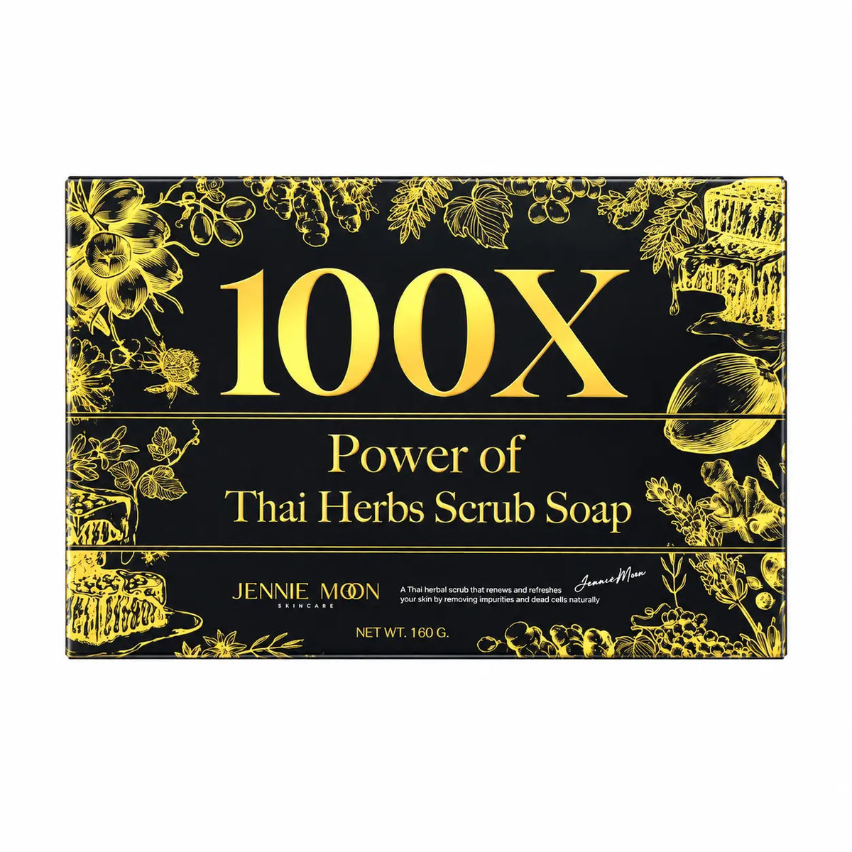Jennie Moon 100X Thai Herbs Scrub Soap 160g