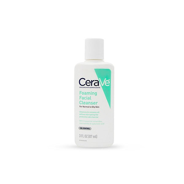 CeraVe Foaming Facial Cleanser for normal to oily skin. Buy best skin care products online in Bangladesh at [Your Shop Name]. Affordable, natural skin care, moisturizers, cleansers, and more. Shop now!