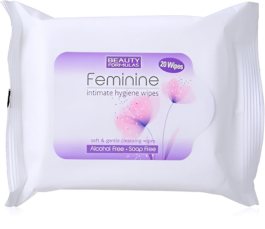 Beauty Formulas Feminine Intimate Hygiene 20 Wipes