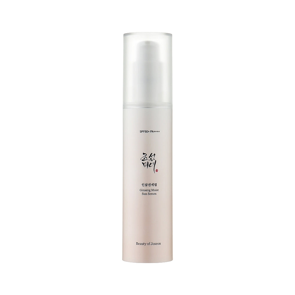 Beauty of Joseon Ginseng Moist Sun Serum SPF50+ PA++++ - Natural skin care online in Bangladesh. Best skin care, skin brightening, anti-aging, herbal creams, moisturizers, face wash, organic beauty products. Shop online at our Bangladesh store.