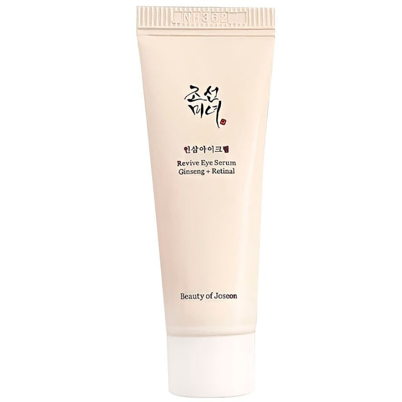 Discover youthful radiance with Beauty of Joseon Revive Eye Serum: Ginseng + Retinal, available at our Bangladesh online natural skin care store. 1  This skin moisturizer and skin brightening cream is among the best skin care products in Bangladesh, offering organic skin care products and herbal skin cream benefits. Perfect as a skin beauty cream, best face wash, or anti-aging cream, it&