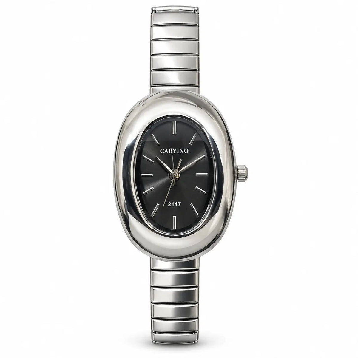 CARYINO 2147 Oval Dial Bracelet Watch