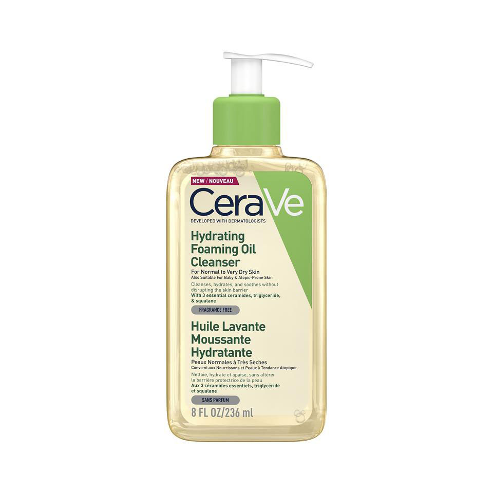 CeraVe Hydrating Foaming Oil Cleanser, 8 fl oz/236 ml.  A gentle and effective cleanser for natural skin care, available online in Bangladesh. This hydrating cleanser is ideal for those looking for the best skin care products for moisturizing and cleansing. Buy CeraVe and other skin care products online.
