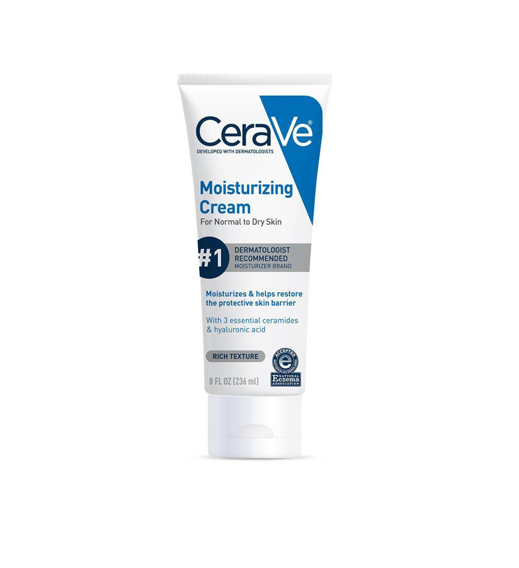 CeraVe Moisturizing Cream for normal to dry skin. 