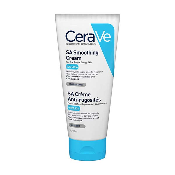 CeraVe SA Smoothing Cream for dry, rough, bumpy skin. Buy best skin care products online in Bangladesh at [Your Shop Name]. Affordable moisturizer, organic skin care, and more available. 