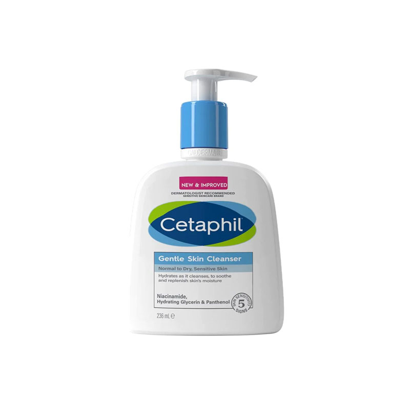 Cetaphil Gentle Skin Cleanser For Normal To Dry Sensitive Skin 236ml