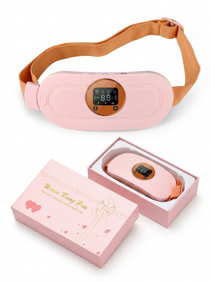 Portable Cordless Menstrual Heating Pad &amp; Massage Belt