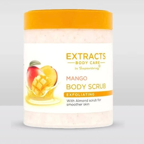 Extracts Body Care Mango Body Scrub Exfoliating For Smoother Skin 465ml