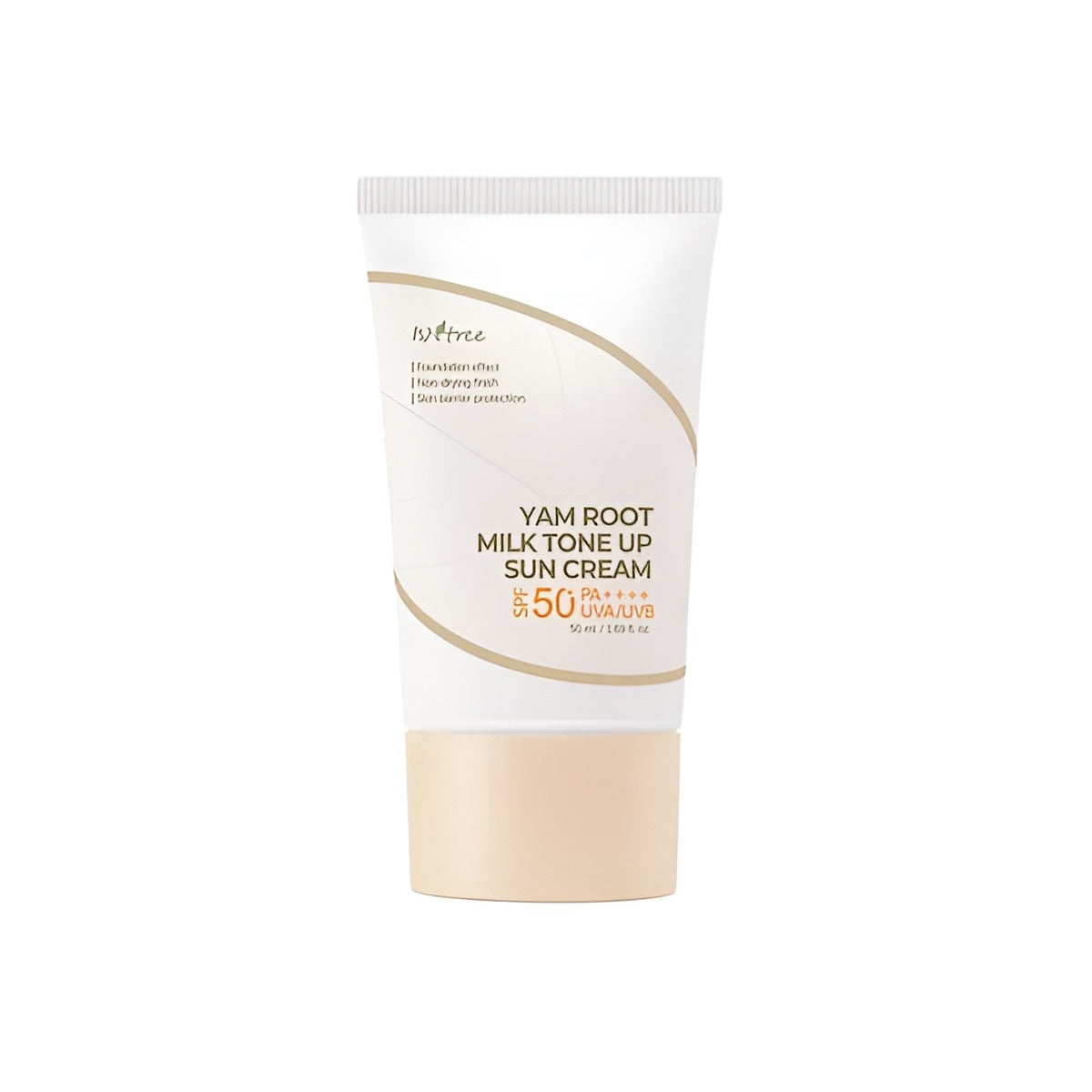 &quot;Isntree Yam Root Milk Tone Up Sun Cream 50ml – A lightweight, tone-up sunscreen in Bangladesh with SPF protection, infused with yam root extract for hydration and a natural glow. Buy beauty products for skin online at the best price from Bangladesh’s top organic skin care store.&quot;