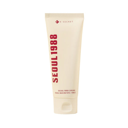 K-SECRET SEOUL 1988 Cream : Snail Mucin 93+Rice 100ml