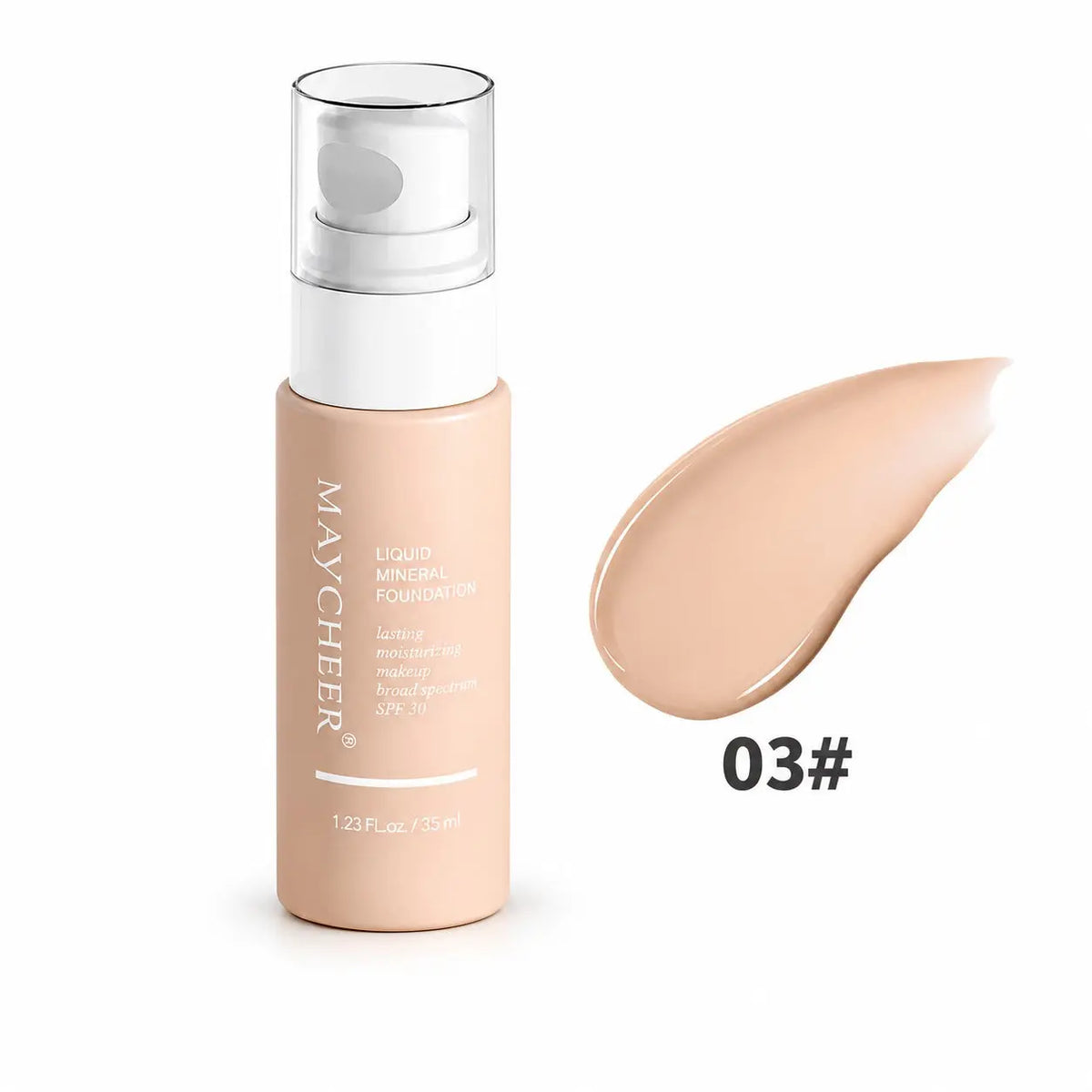 MAYCHEER Liquid Mineral Foundation