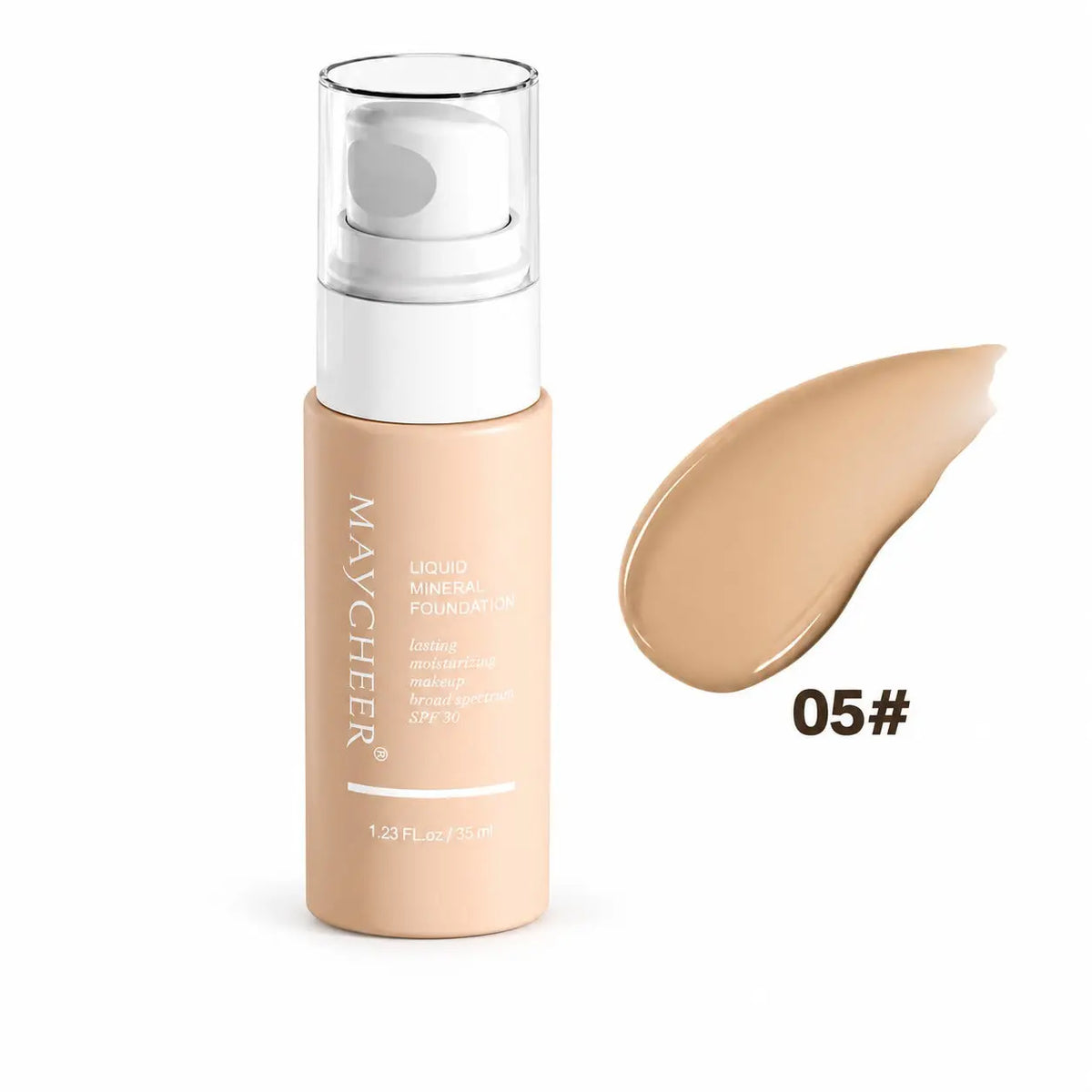 MAYCHEER Liquid Mineral Foundation