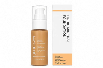 MAYCHEER Liquid Mineral Foundation
