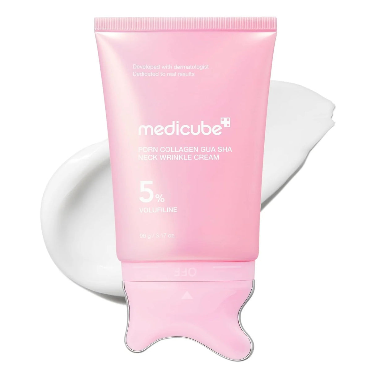 Medicube PDRN Collagen Gua Sha Neck Wrinkle Cream