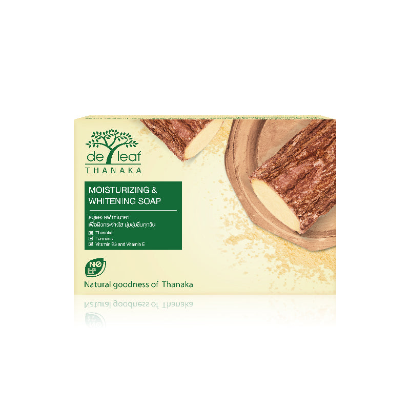 De Leaf Thanaka Moisturizing &amp; Whitening Soap