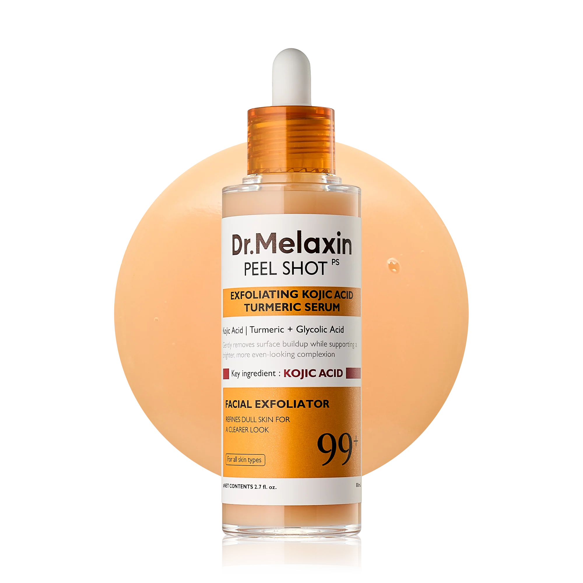 Dr. Melaxin Peel Shot Kojic Acid Turmeric Serum 80ml