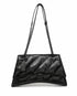 Quilted Shoulder Bag with Chain Strap