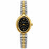 RINNADY Two-Tone Oval Dial Bracelet Watch