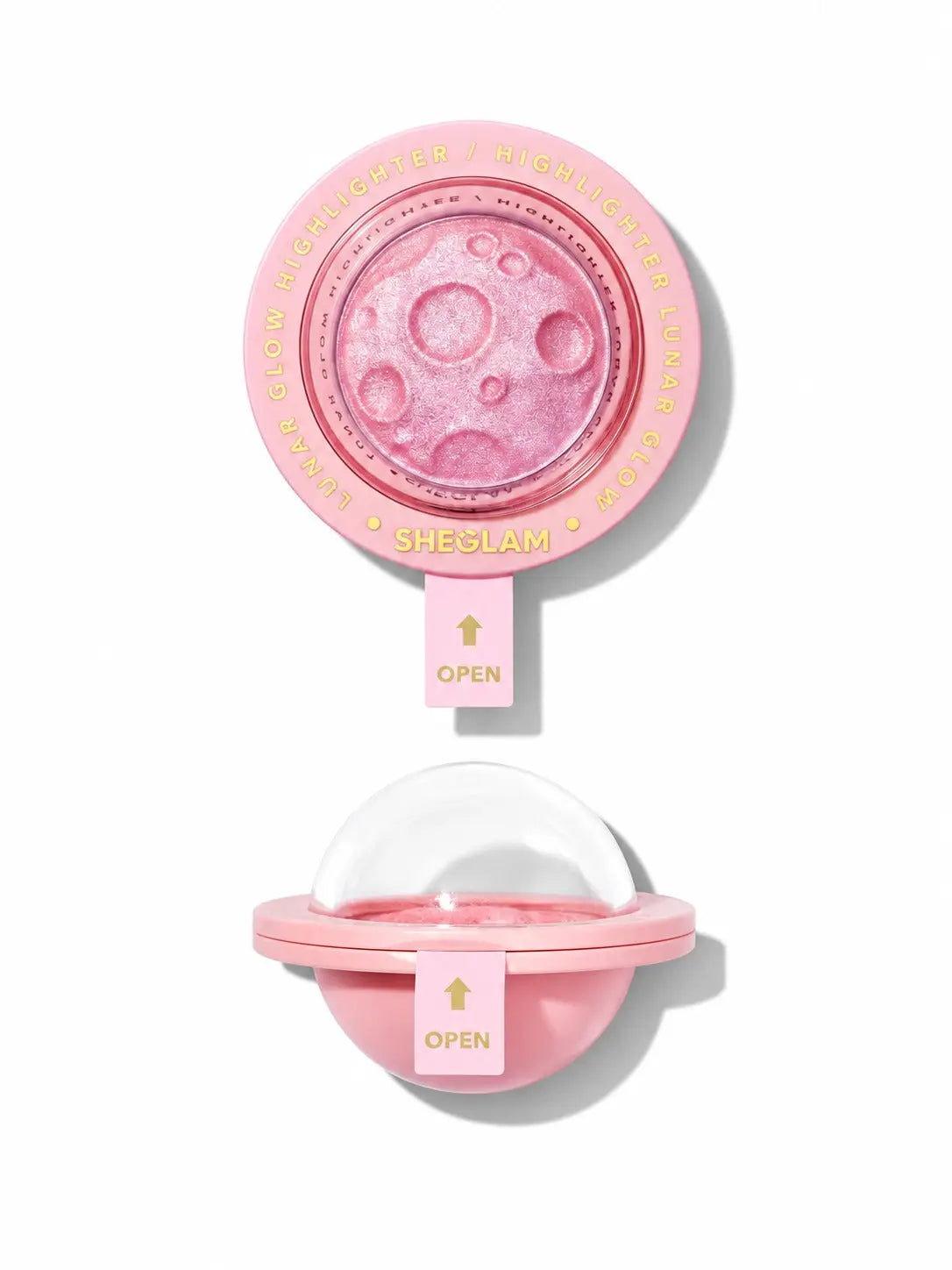 SHEGLAM Lunar Glow Highlighter Heart Galaxy
