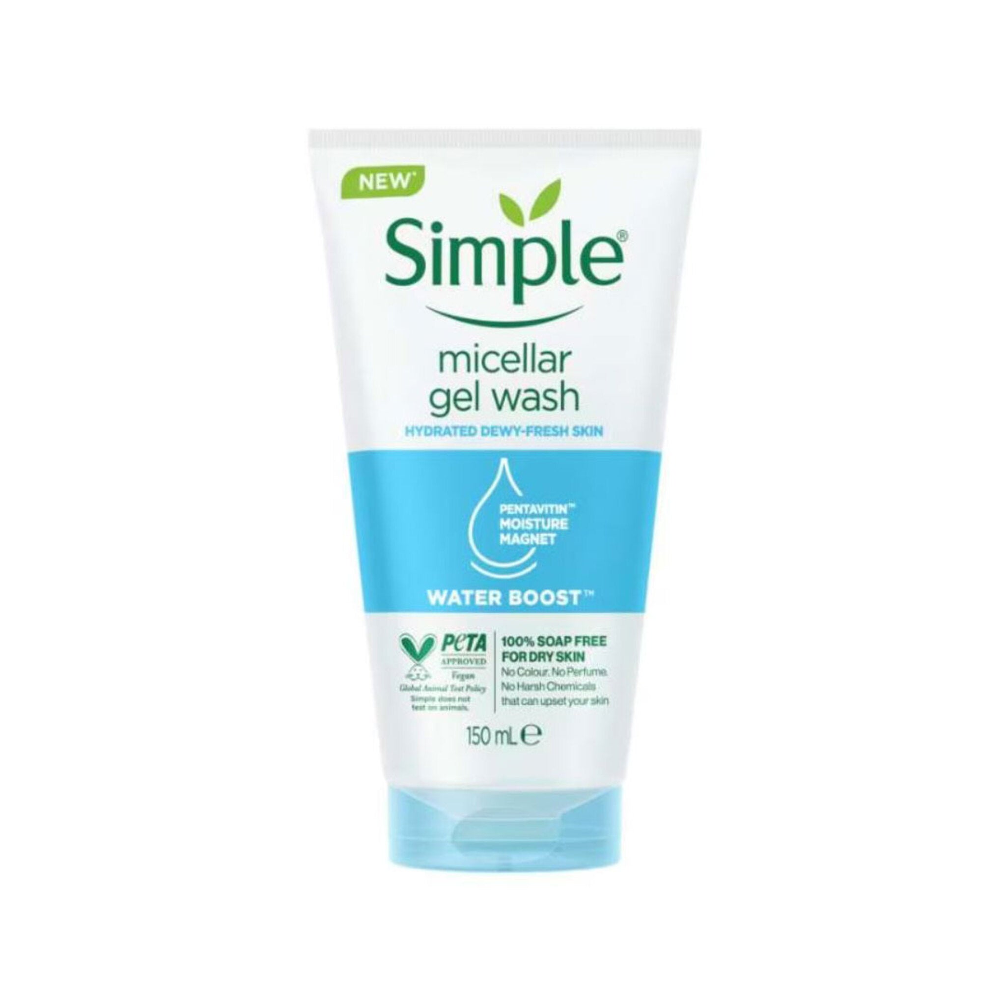 Looking for the best gentle cleanser in Bangladesh? Shop Simple Water Boost Micellar Facial Gel Wash at Pixie La Bella Bangladesh. This 150ml gel wash effectively removes impurities while maintaining skin hydration. Order skin care online in Bangladesh.
