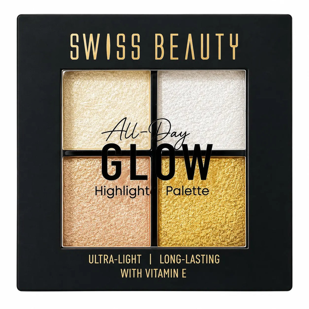 Swiss Beauty All Day Glow Highlighter Palette