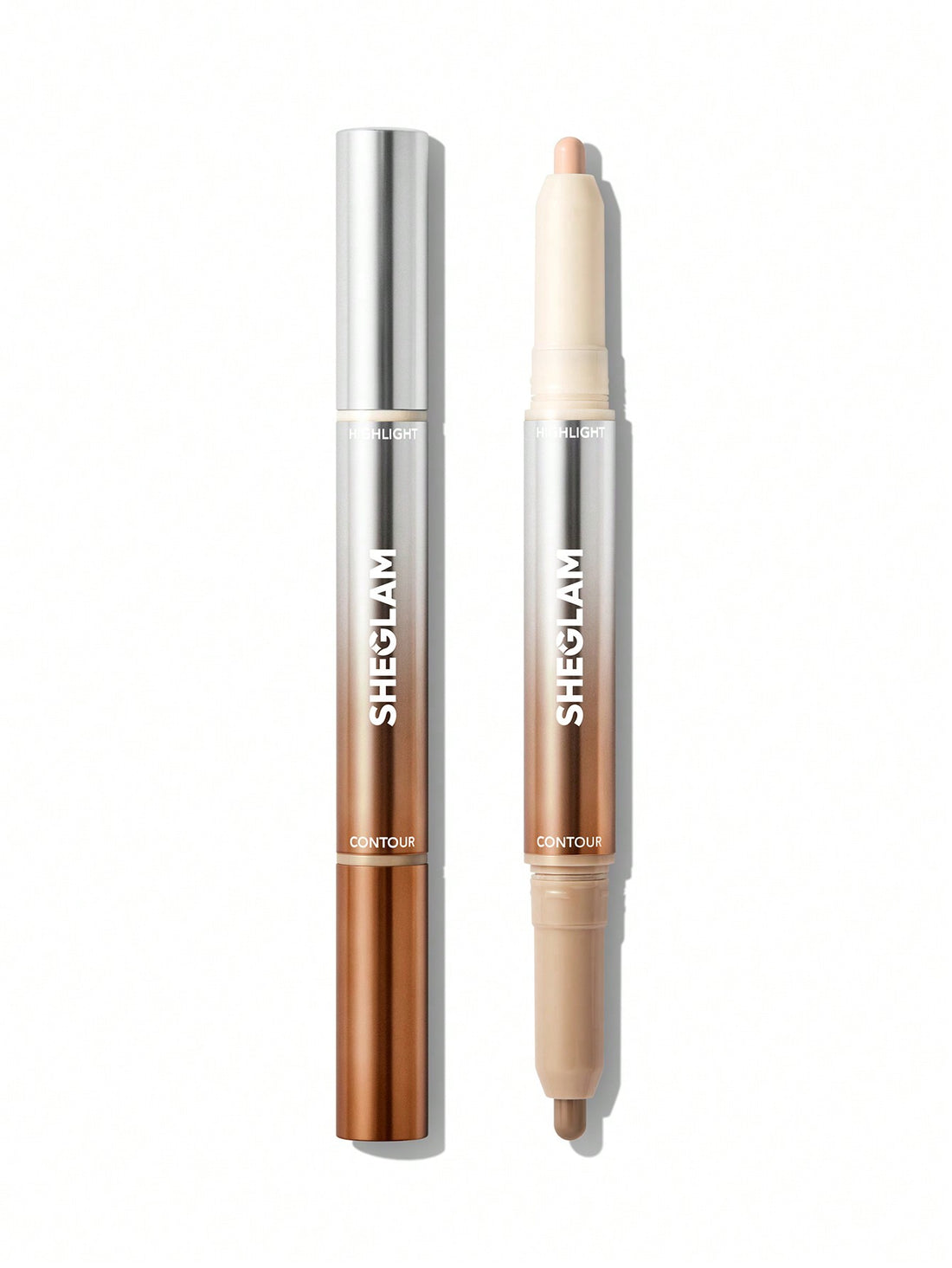 Sheglam Fine Line 2-In-1 Nose Contour &amp; Highlight Pen-Umber