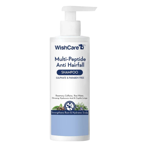 WishCare Multi-Peptide Anti Hairfall Shampoo | 250ml