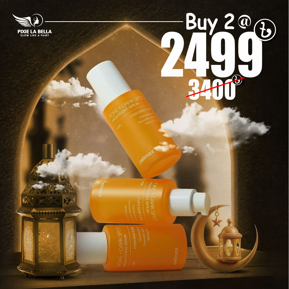 Celimax Pore+Dark Spot Brightening Serum Combo