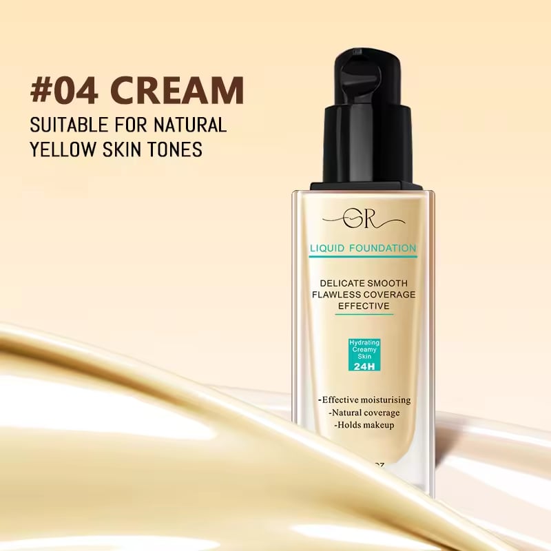 GR Liquid Foundation - Hydrating Full Coverage Foundation (35ml)