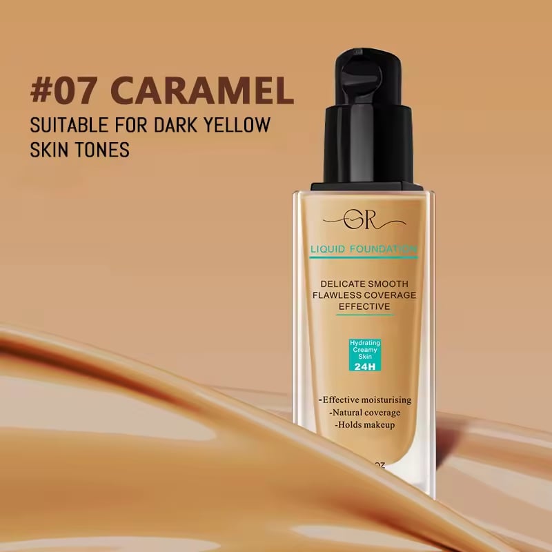 GR Liquid Foundation - Hydrating Full Coverage Foundation (35ml)