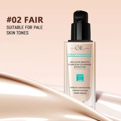 GR Liquid Foundation - Hydrating Full Coverage Foundation (35ml)