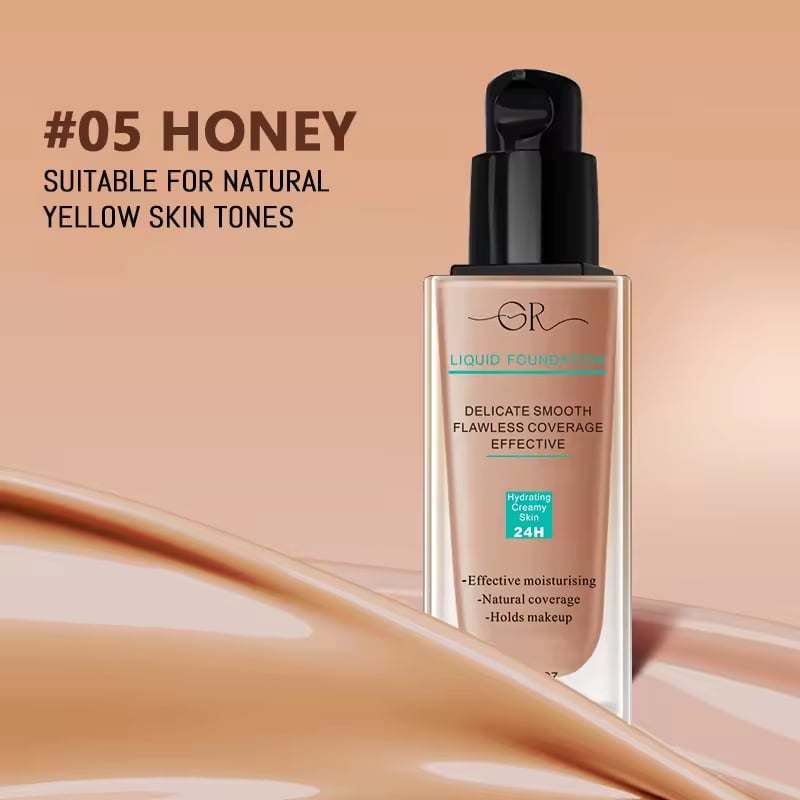 GR Liquid Foundation - Hydrating Full Coverage Foundation (35ml)