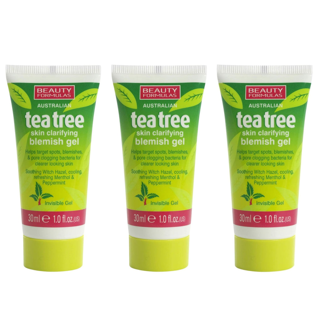 Beauty Formulas Tea Tree Skin Clarifying Blemish Gel