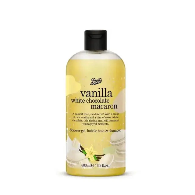 Boots 3 in 1 Shower Gel, Bubble Bath &amp; Shampoo 500ml Pixie La Bella