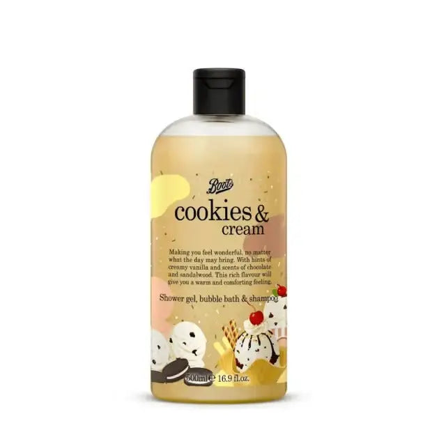 Boots 3 in 1 Shower Gel, Bubble Bath &amp; Shampoo 500ml Pixie La Bella