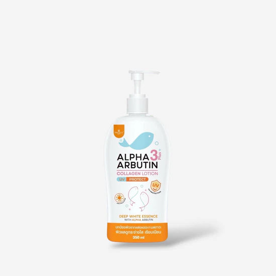 Precious Skin Alpha Arbutin 3 Plus Collagen Lotion UV Protect 350ml