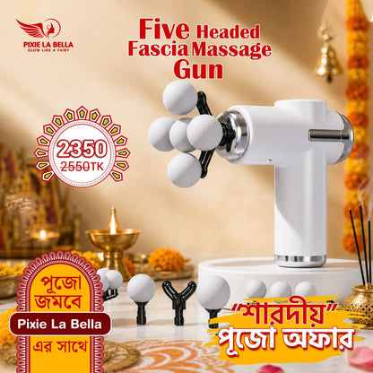 Sharadiya Puja Offer - Five Headed Fascia Massage Gun